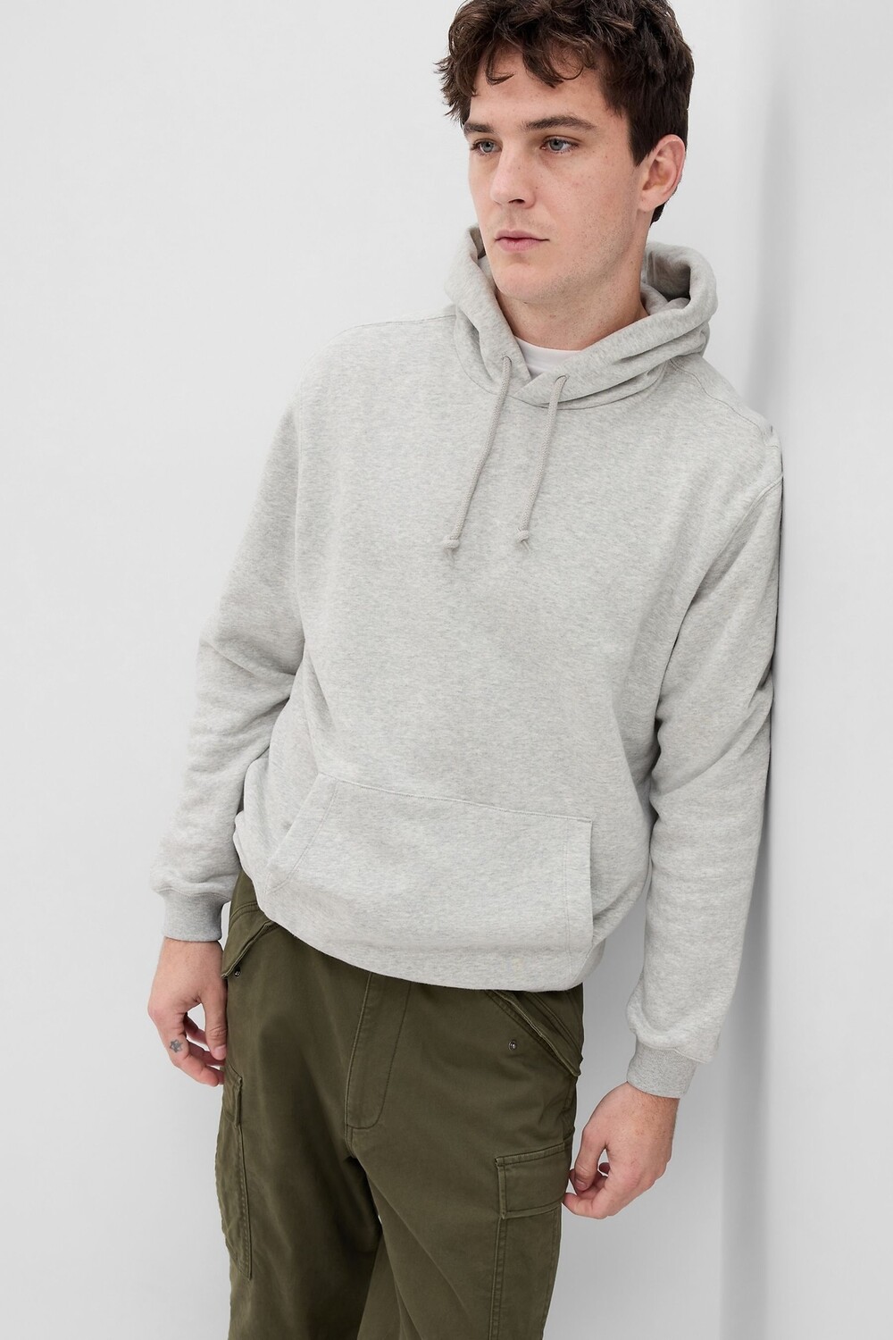 

Толстовка с завязками Gap, серый