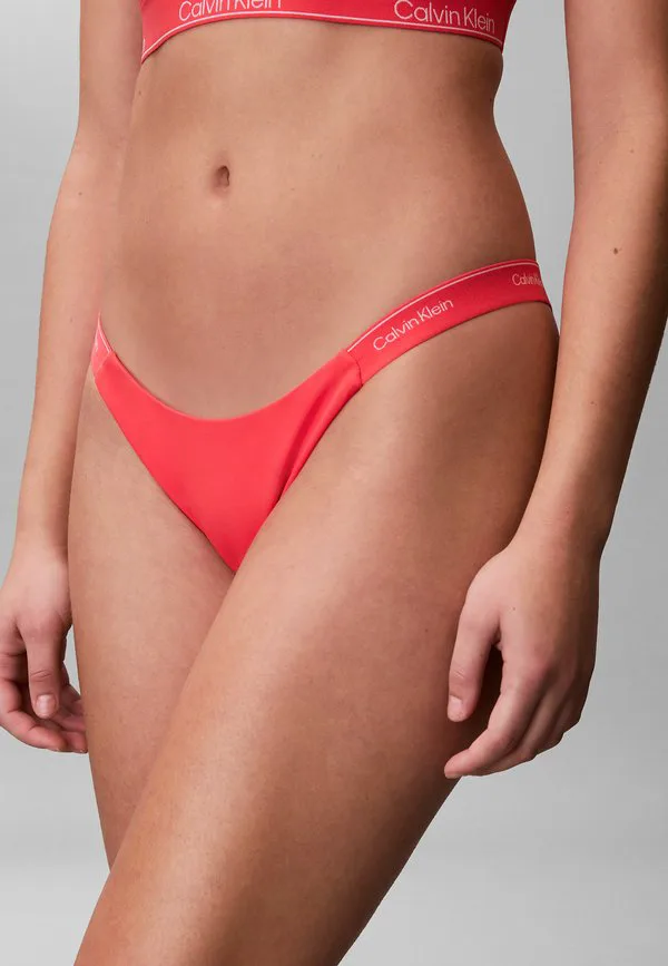 Плавки от бикини icon Calvin Klein Swimwear, Punch Pink — фото 4