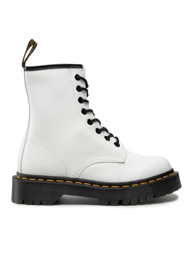 

Ботинки на шнуровке Smooth Dr. Martens, белый