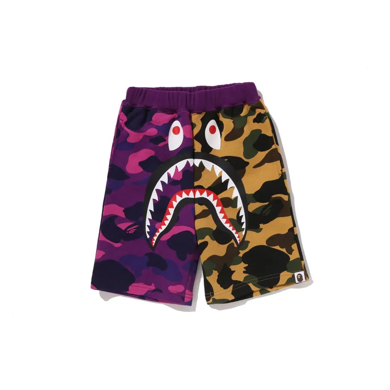 Шорты SS26 для детей 3-7 лет A BATHING APE, Dark Blue NYM — фото 4