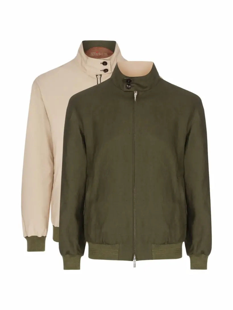 

Двусторонняя куртка Kiton, зелёный