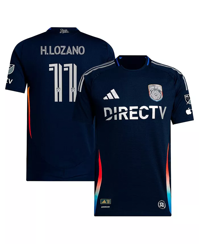 

Мужская футболка Hirving Lozano Navy San Diego FC 2025 State of Flow Authentic Player Jersey adidas