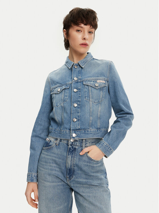 

Джинсовая куртка обычного кроя 90's J20J225184 Calvin Klein Jeans, синий