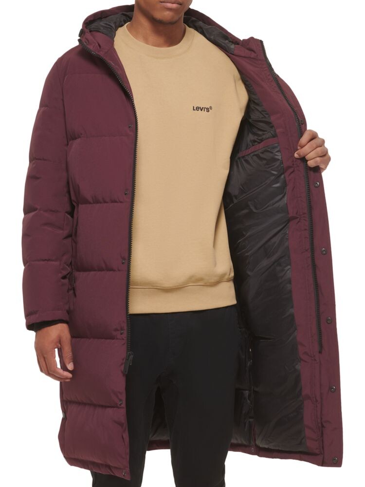 

Стеганая парка классического кроя Dkny, цвет Port