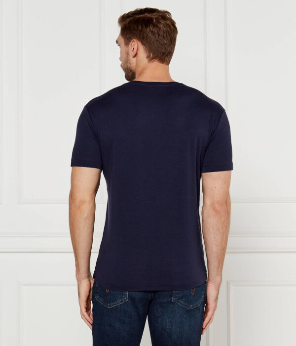 Футболка Polo Ralph Lauren Slim Fit, синий — фото 3