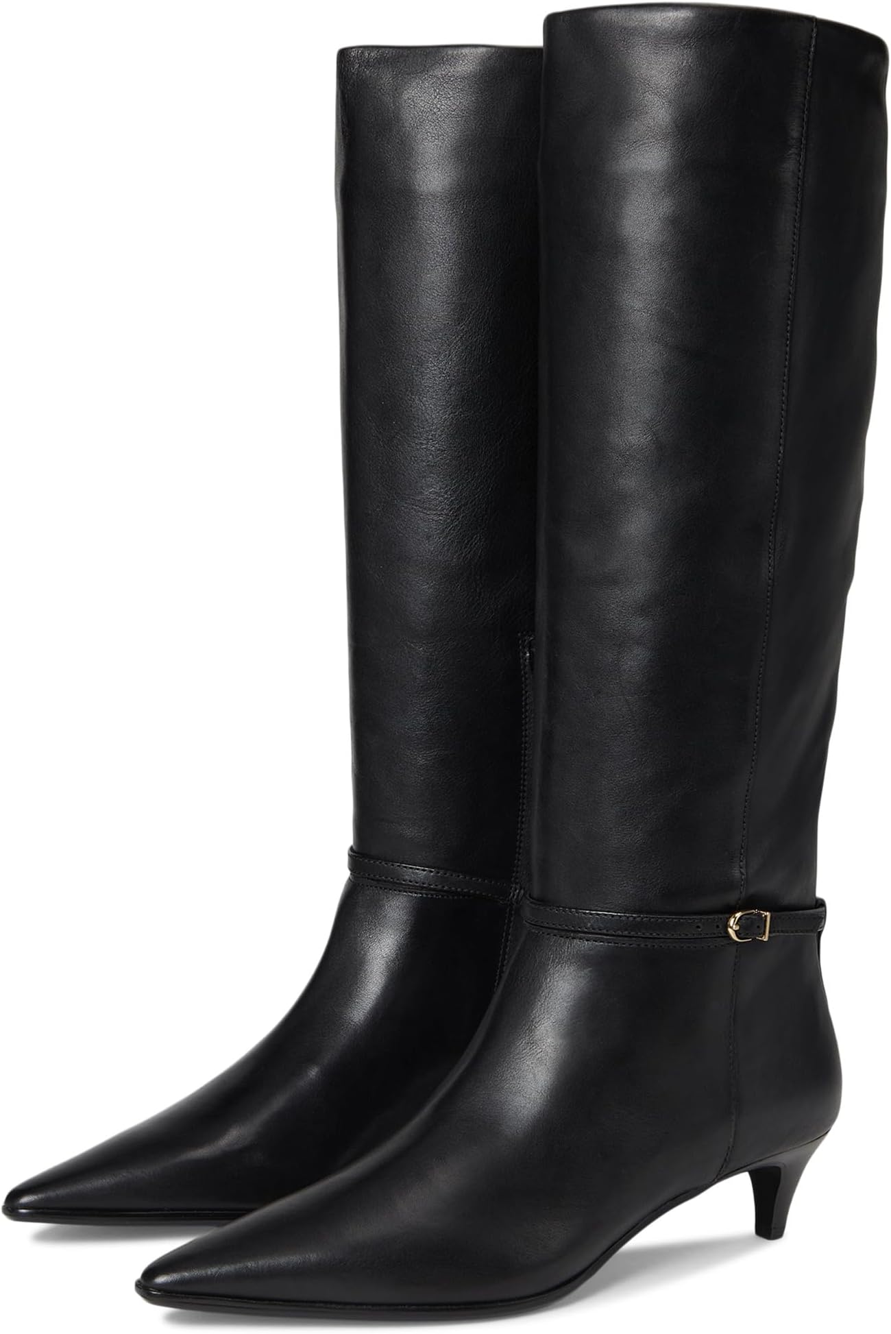 Ботинки Madewell Eliza Tall Buckle Boot, цвет True Black