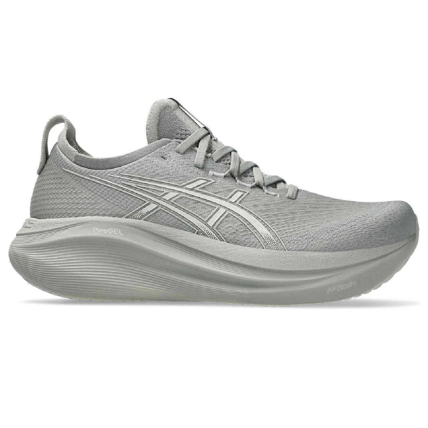 

GEL-Nimbus 27 Дорожные Беговые Кроссовки ASICS, Seal Grey/Lake Grey