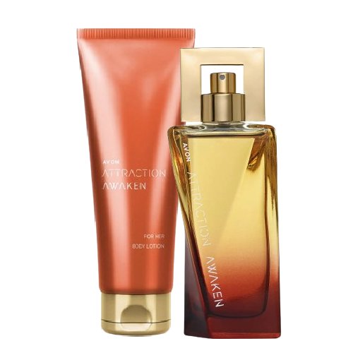 

Женский набор Avon Attraction Awaken [духи + бальзам]