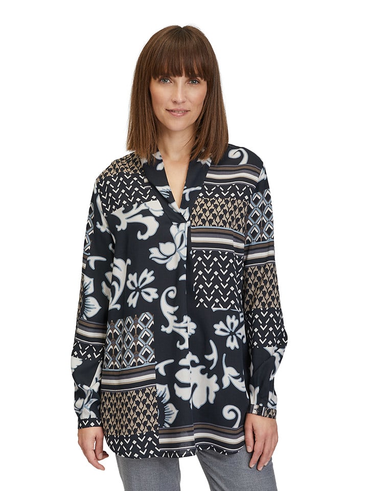 

Блуза Betty Barclay Bluse, цвет Schwarz/Beige