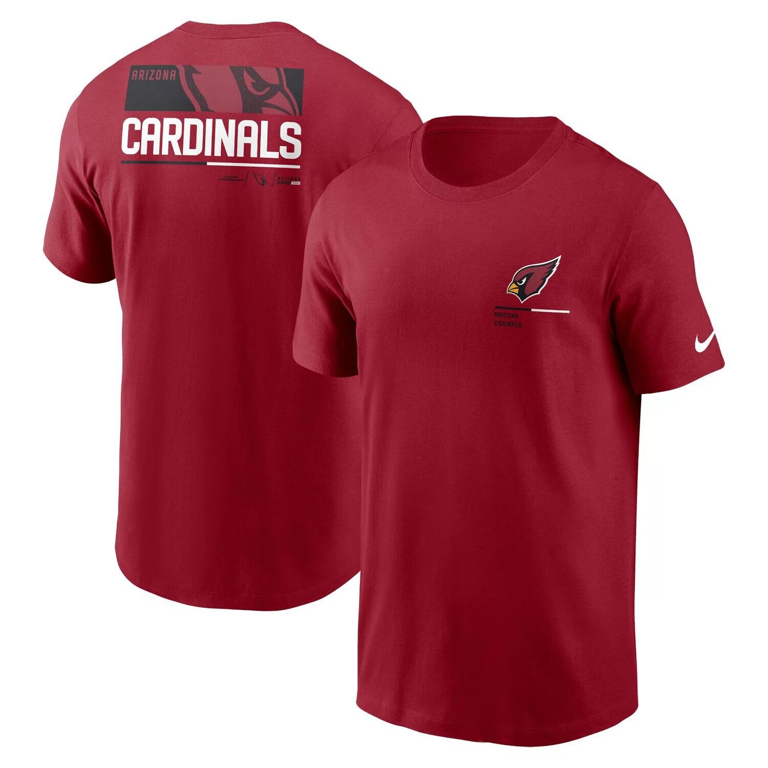 

Мужская футболка Cardinal Arizona Cardinals Team Incline Nike