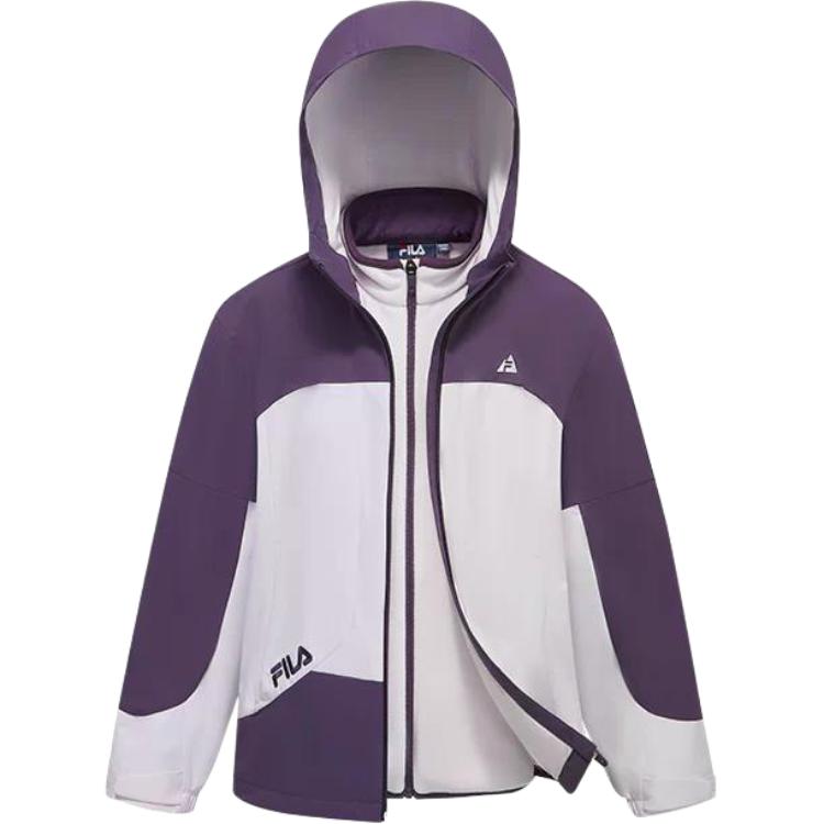 

Куртки унисекс с капюшоном, средней жесткости Fila, cherry blossom светлый розовый-ppk