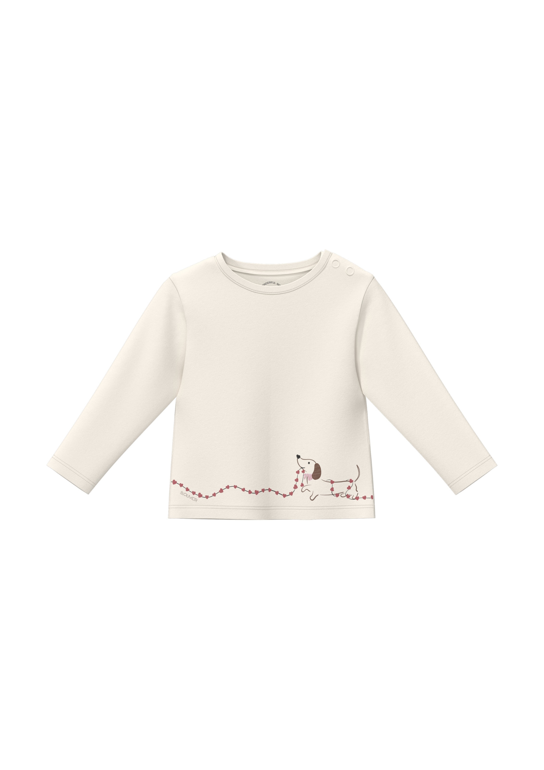 

s.Oliver Лонгслив в кремовом цвете