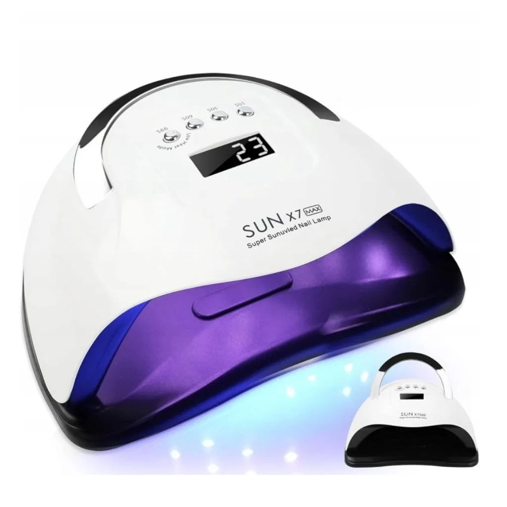 LED UV-лампа для ногтей «SUN X7 LCD Dual Max» 220 Вт от Lewer ‎Lewer