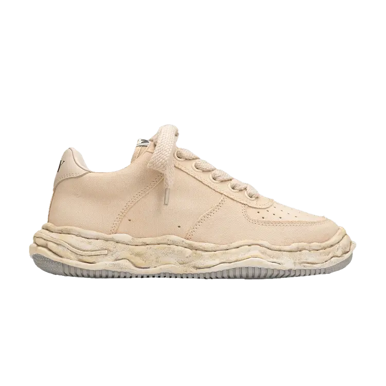 

Кроссовки Maison Mihara Yasuhiro Wayne OG Sole Overdyed Canvas Low Beige, кремовый, Бежевый, Кроссовки Maison Mihara Yasuhiro Wayne OG Sole Overdyed Canvas Low Beige, кремовый
