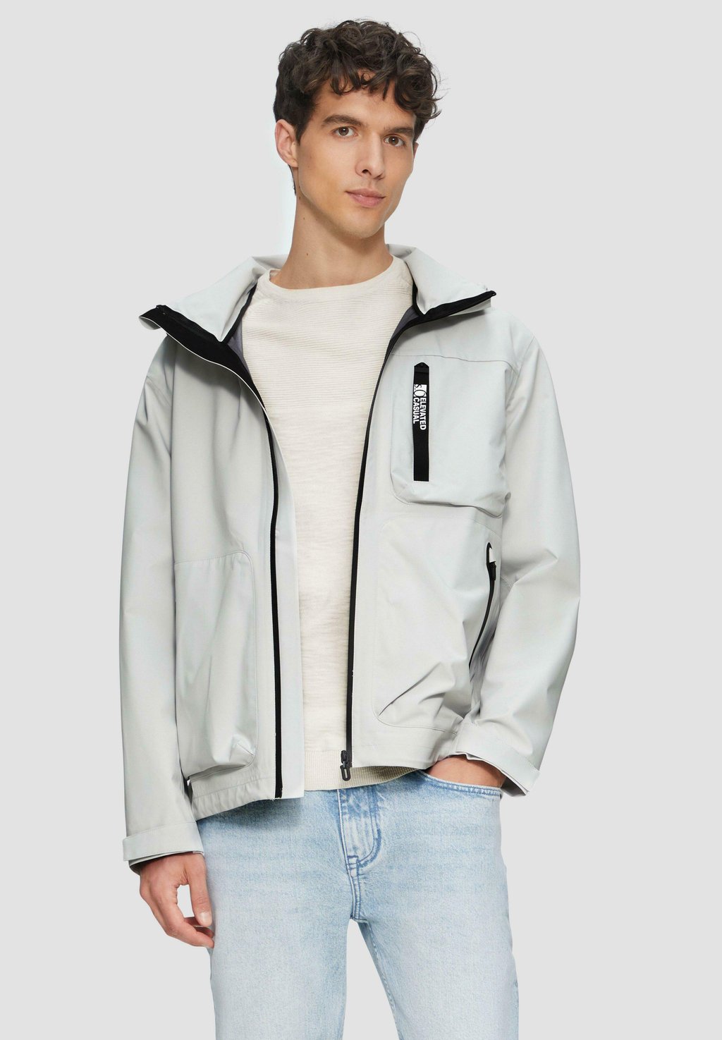 

Куртка для активного отдыха s.Oliver, светло-серый