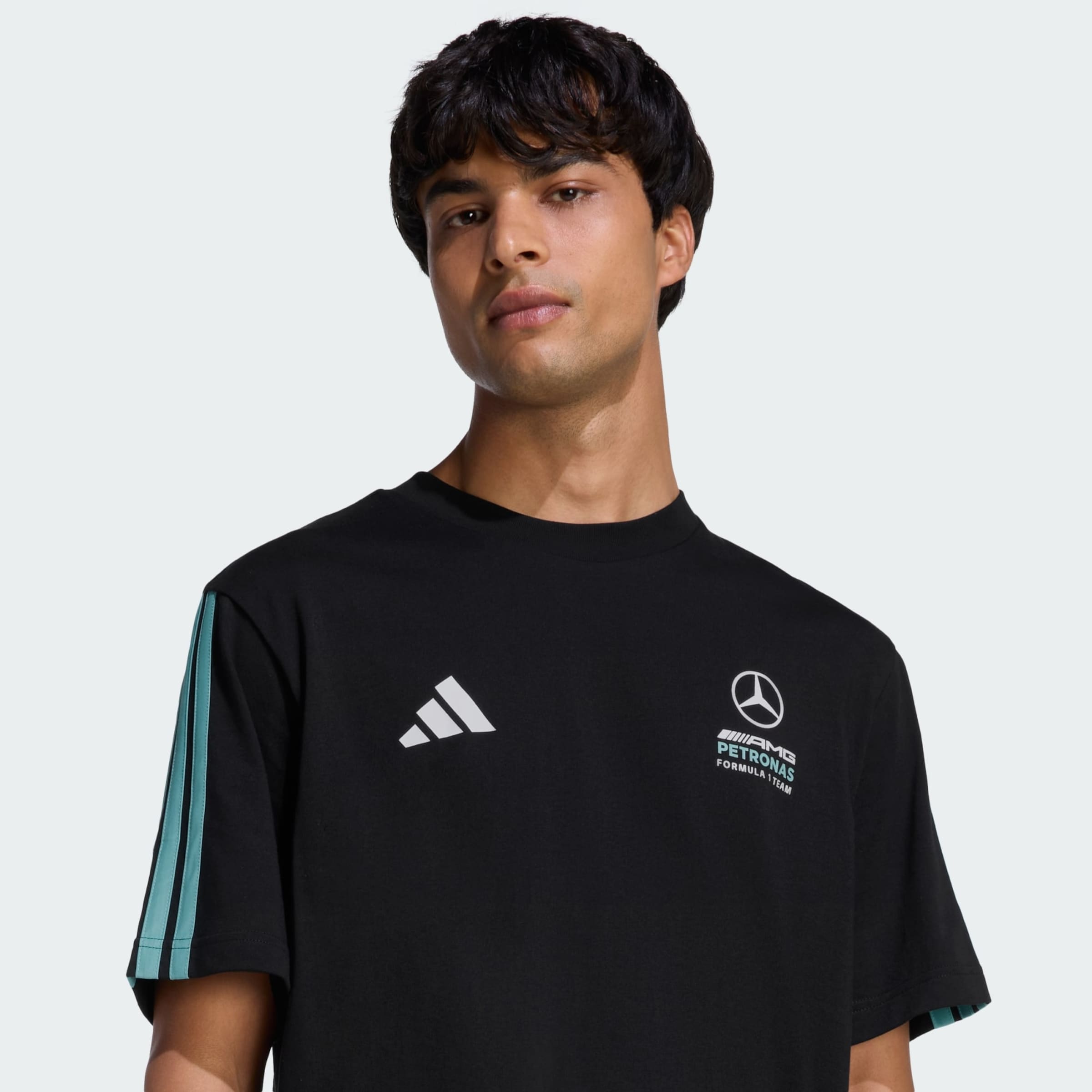 Adidas Performance Футболка Performance 'Mercedes-AMG Petronas Formula 1 Team Dna' черная — фото 4