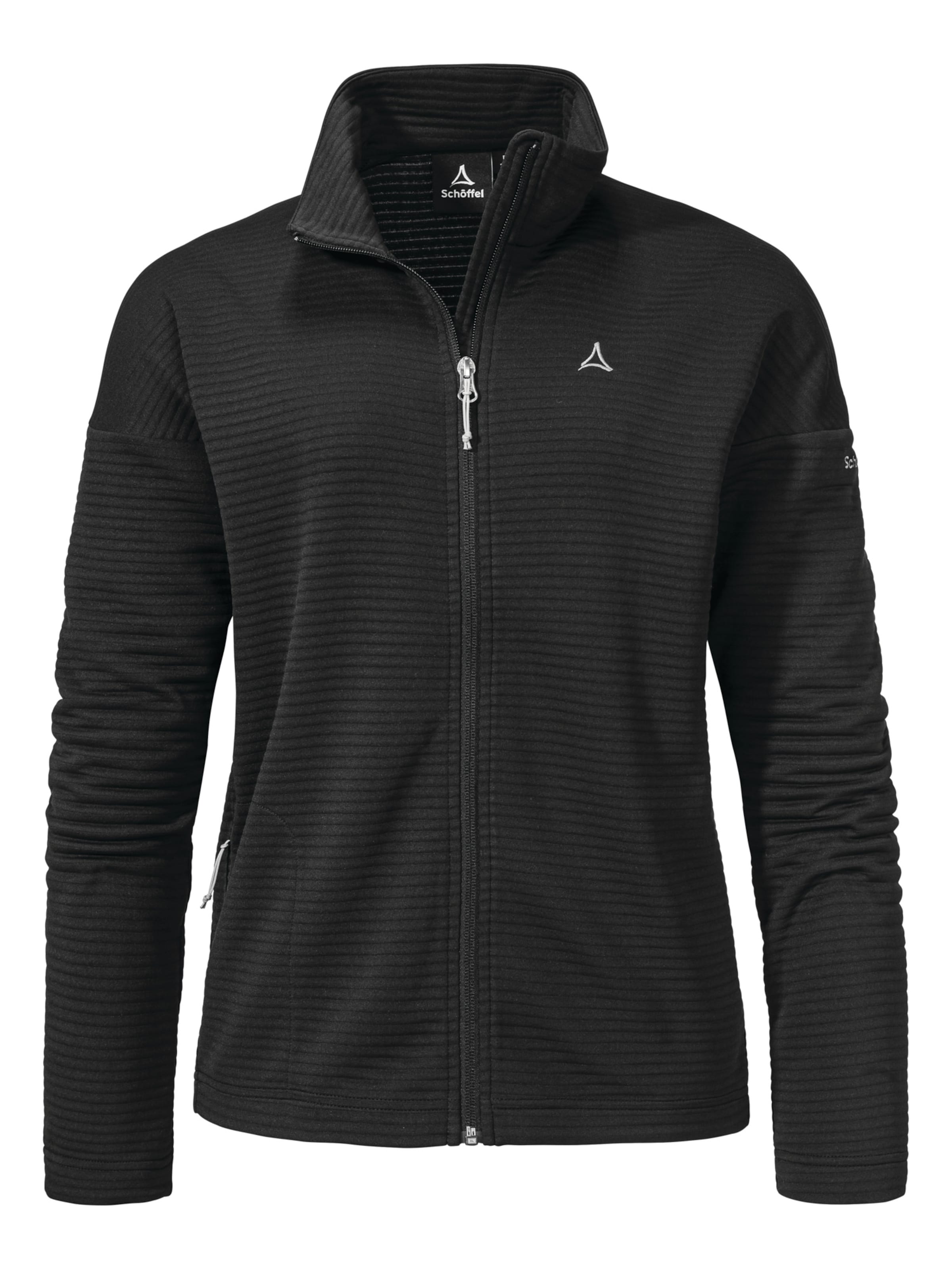 

Schöffel Спортивная флисовая куртка 'Hiking CIRC Fleece Jk Style Smue WMS' в черном цвете