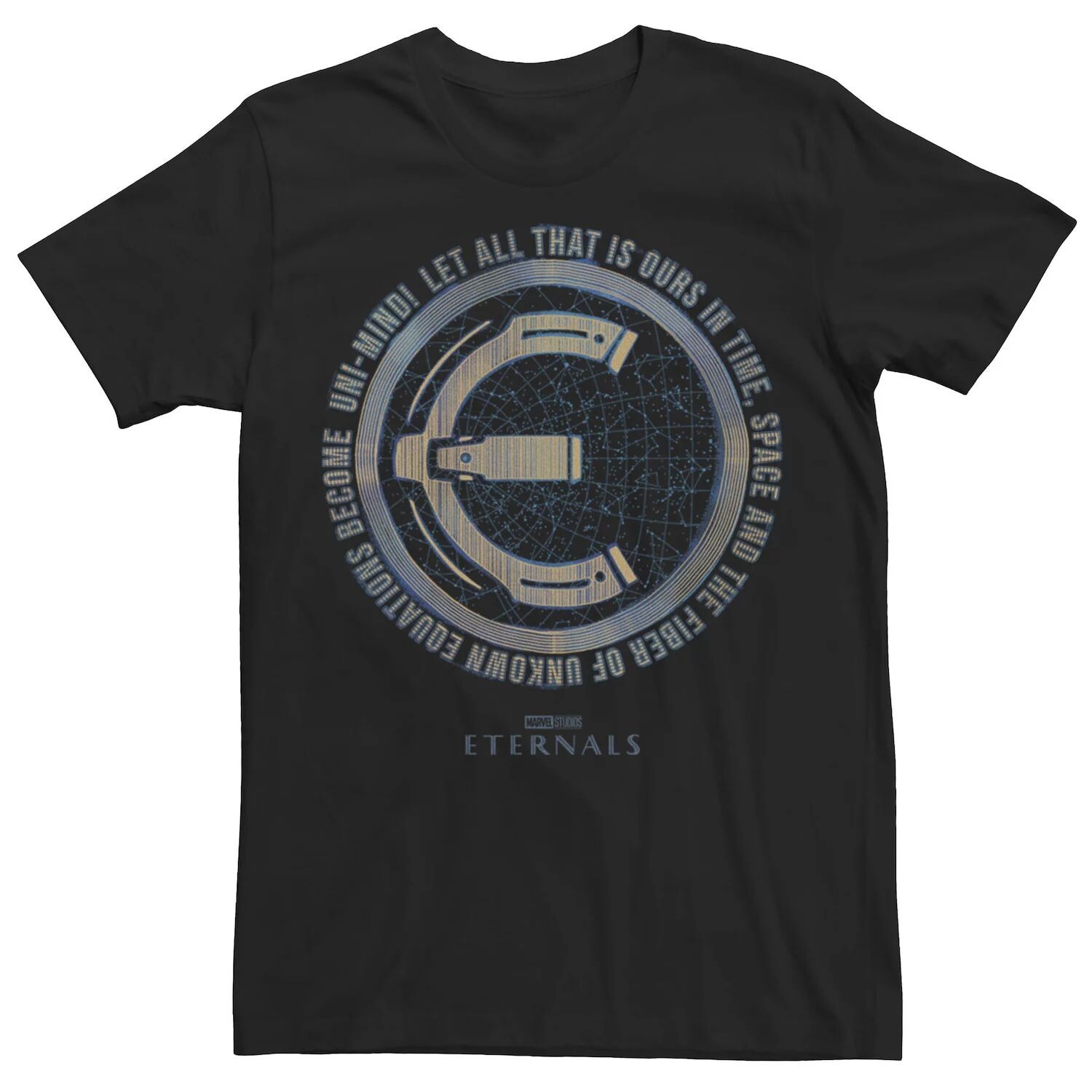 

Мужская футболка с логотипом Marvel Eternals Circle Quote Licensed Character