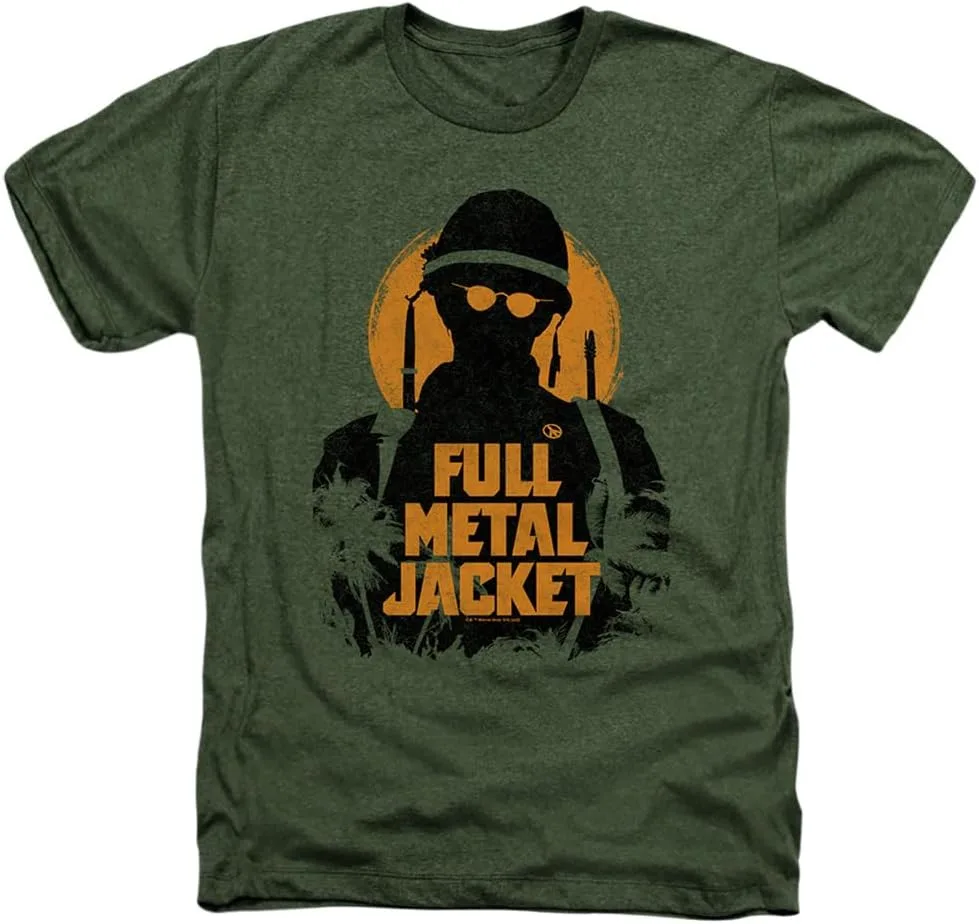 

Футболка Unisex Adult Heather с принтом Full Metal Jacket Joker Silhouette Popfunk