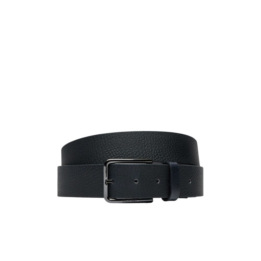 

Синий кожаный ремень Calvin Klein