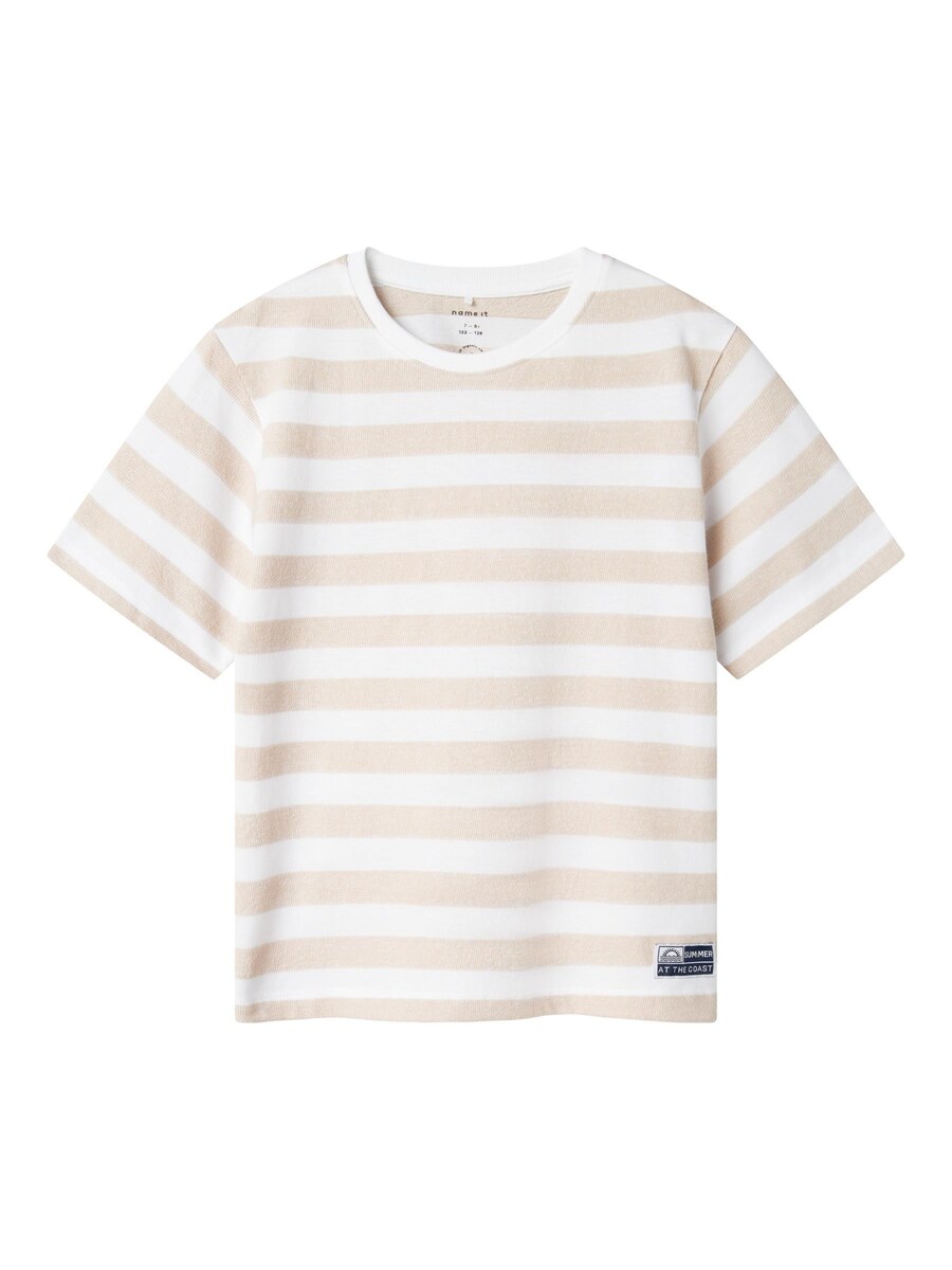 

Рубашка NAME IT, цвет Beige/White