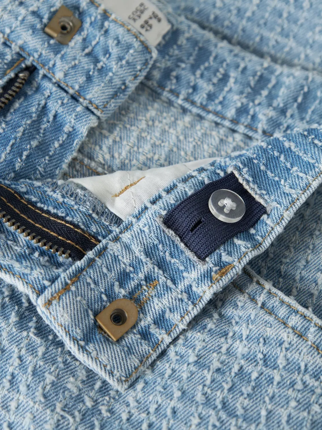 Шорты скейтерские джинсовые Name it, light blue denim — фото 4