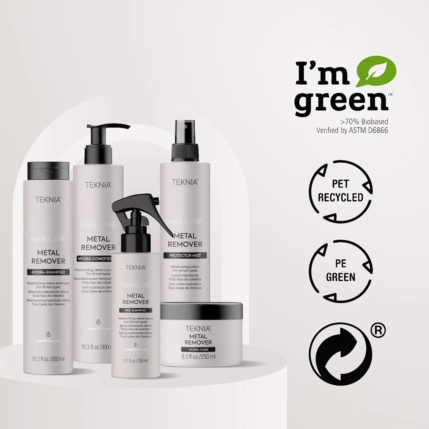 Кондиционер Lakmé Teknia Metal Remover Hydra Conditioner, средство для детоксикации волос от тяжелых металлов при работе с жесткой водой, детоксикация волос, 10, 2 жидких унций — фото 4