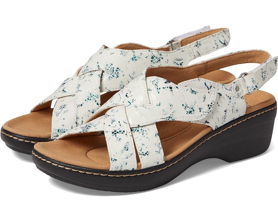 

Туфли Clarks Merliah Echo, цвет Blue Floral Textile