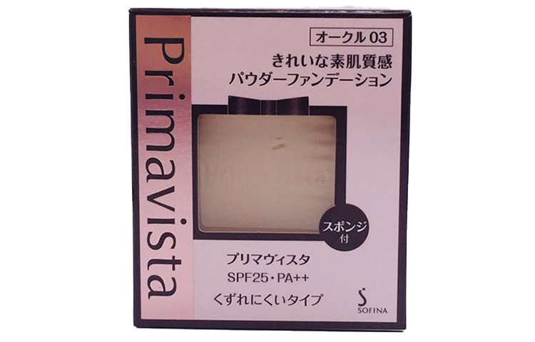 

Радирующая пудра для контроля жирного блеска легкая текстура маскирующая солнцезащитная фиксирующая SOFINA, #Natural OC03 (without powder compact)