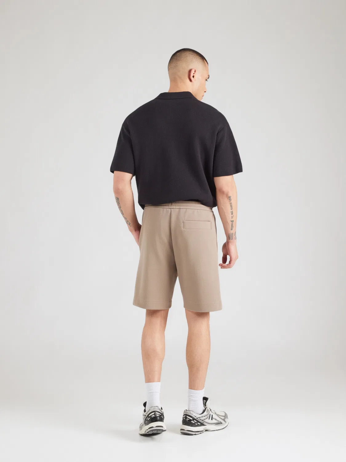 Шорты Boss Regular Pants JT_Union HeAdlo цвета хаки — фото 4