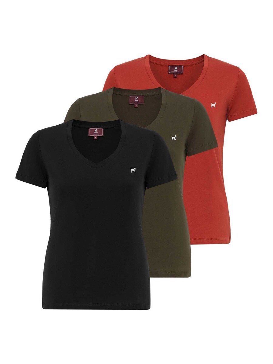 

Рубашка Williot Benevento, цвет Olive/Light red/Black