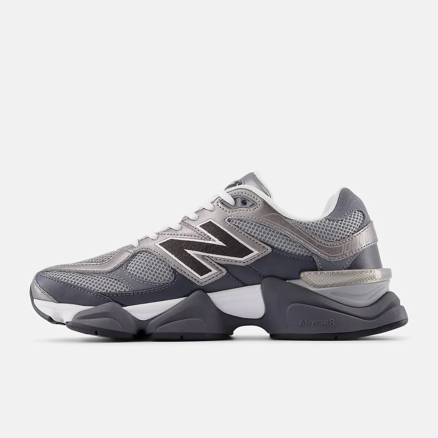 New Balance Мужские кроссовки 9060 в цвете Magnet Black — фото 2