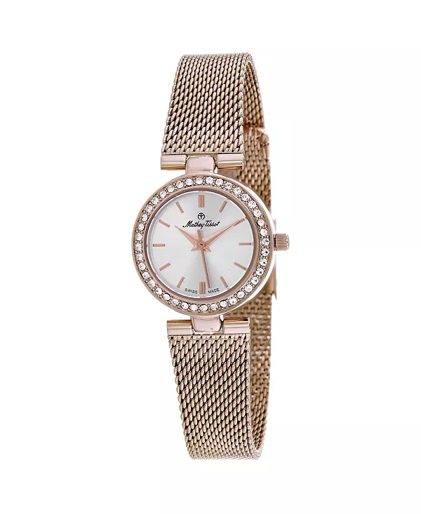 

Женские часы Fleury XV с серебряным циферблатом - f003pi Mathey Tissot, silver