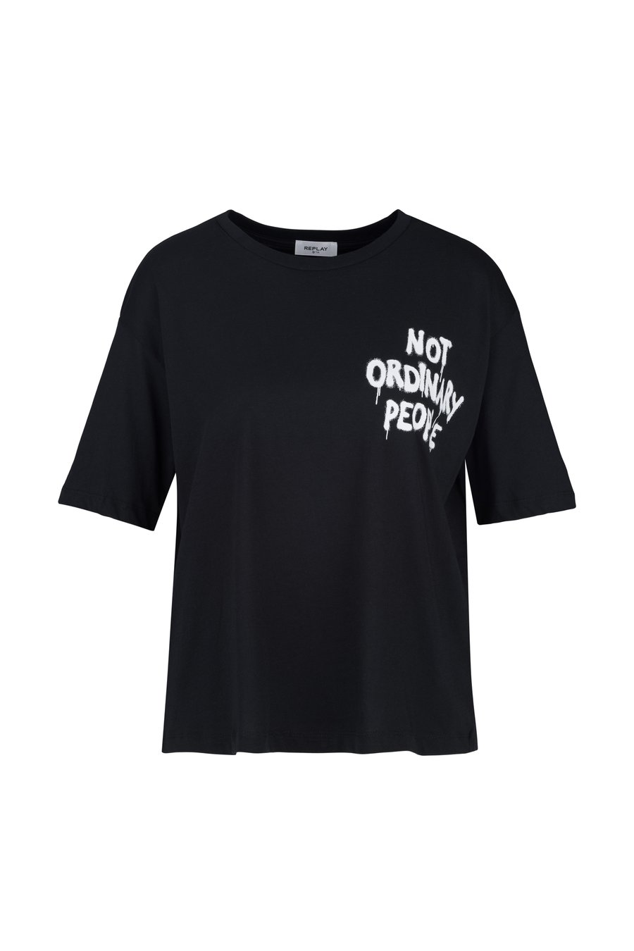 

Футболка Replay Print T-shirt, Black
