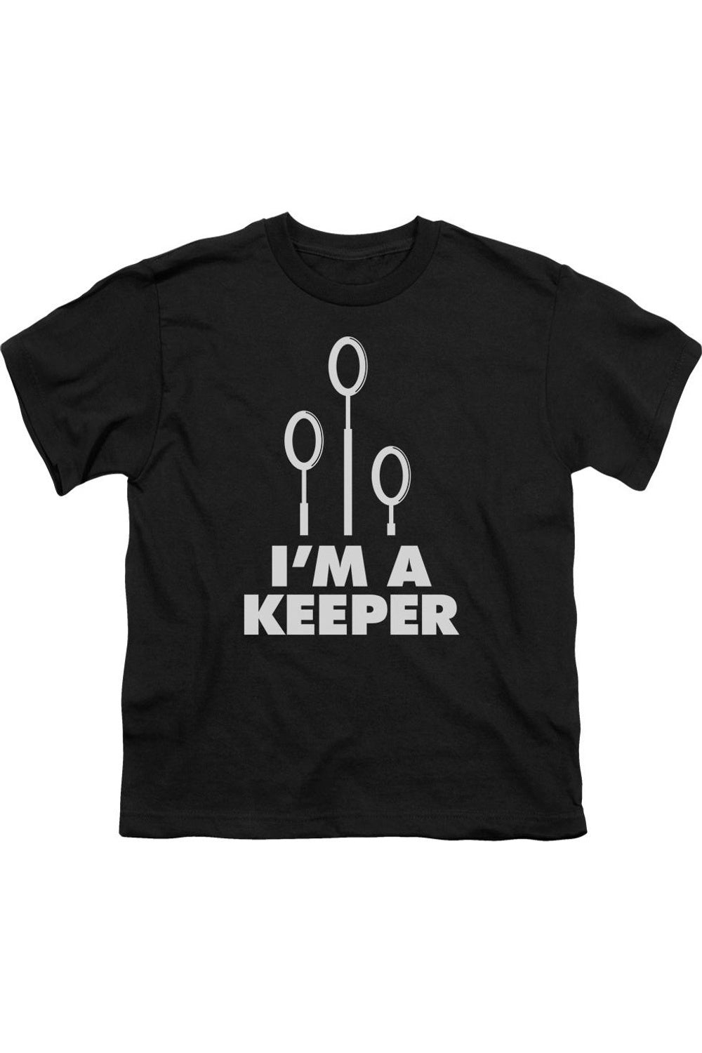 

Футболка с коротким рукавом Harry Potter Keeper для детей Gildan, черный