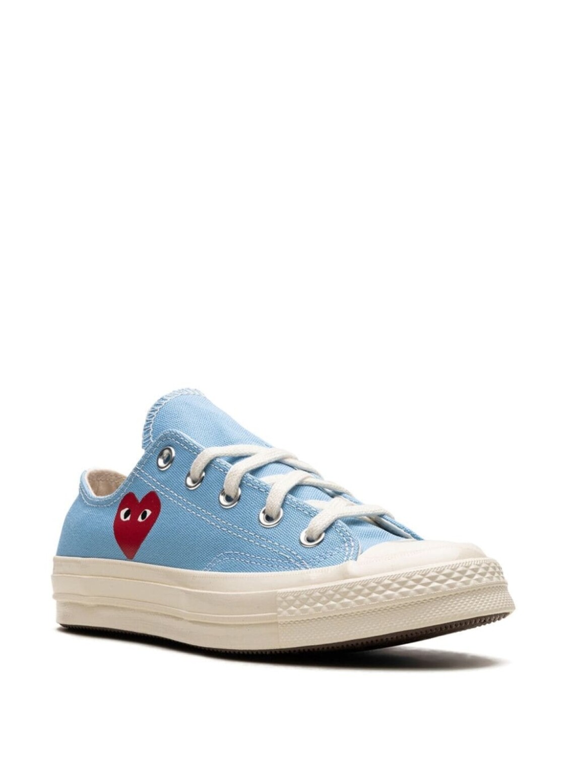 Кеды Chuck 70 OX AC Bright Blue из коллаборации с CDG Converse, синий — фото 2