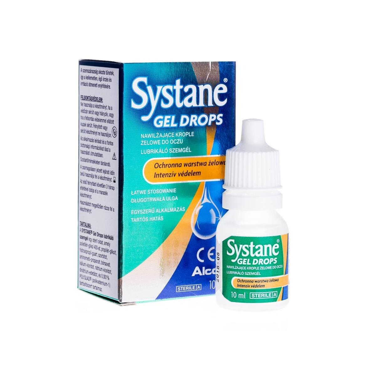 

Systane Gel Drops - увлажняющие гелевые капли для глаз, 10 мл Alcon