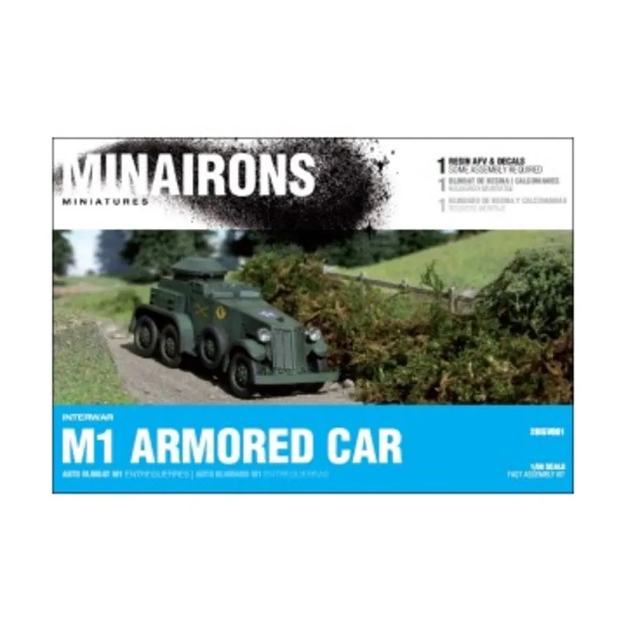 

Бронеавтомобиль М1 (1:56), Interwar - Vehicles (1:56) (Minairons Miniatures)