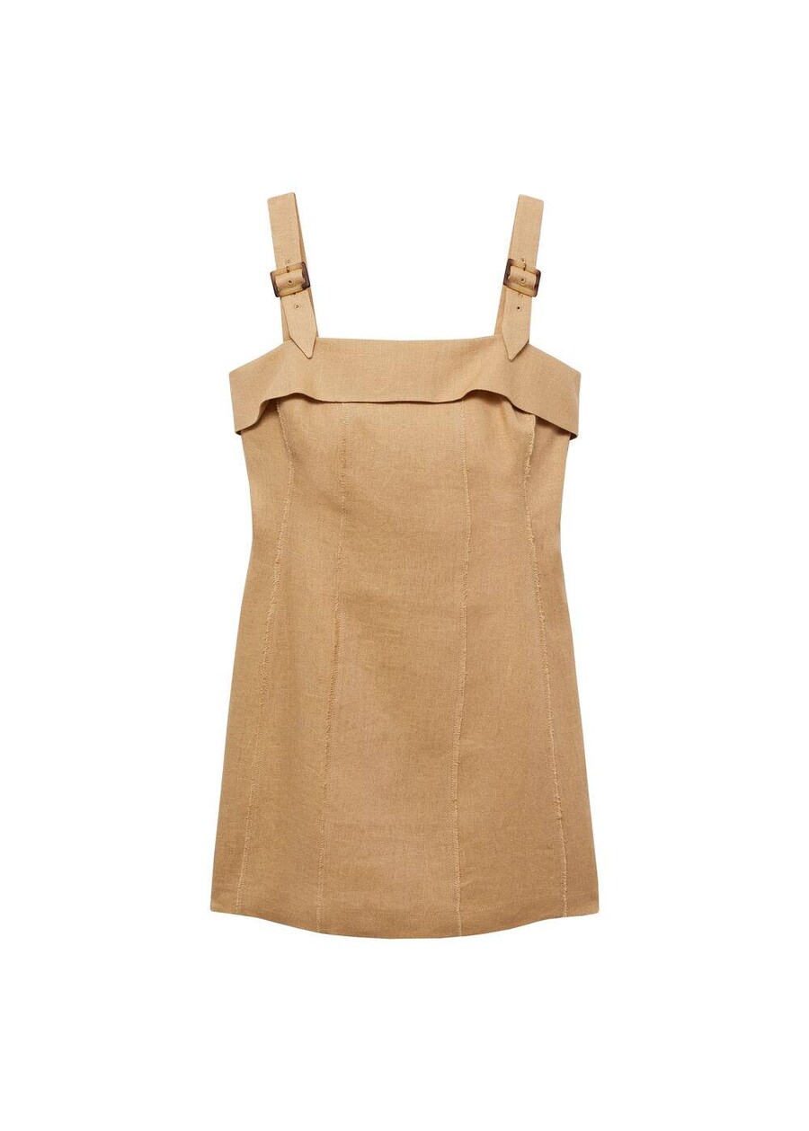

Летнее платье MANGO Summer Dress Lennox, бежевый