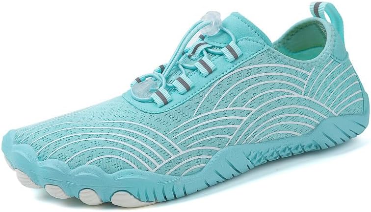 

Дышащие водные кроссовки для мужчин и женщин, широкие носки, для плавания и походов, противоскользящие для пляжа и активного отдыха на природе Generic, синий