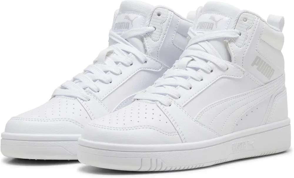 Кроссовки детские Rebound V6 Mid Jr Puma, белый