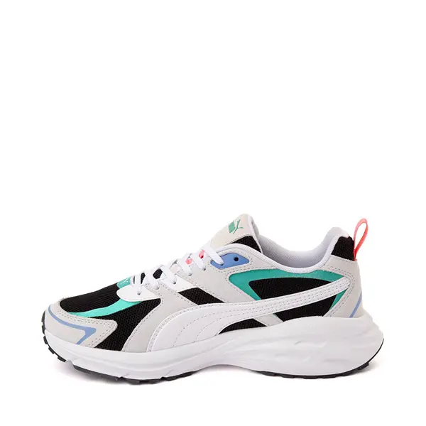 

Кроссовки Womens PUMA Hypnotic LS Athletic Shoe, цвет Black/White/Silver Mist/Sparkling Green/Pi