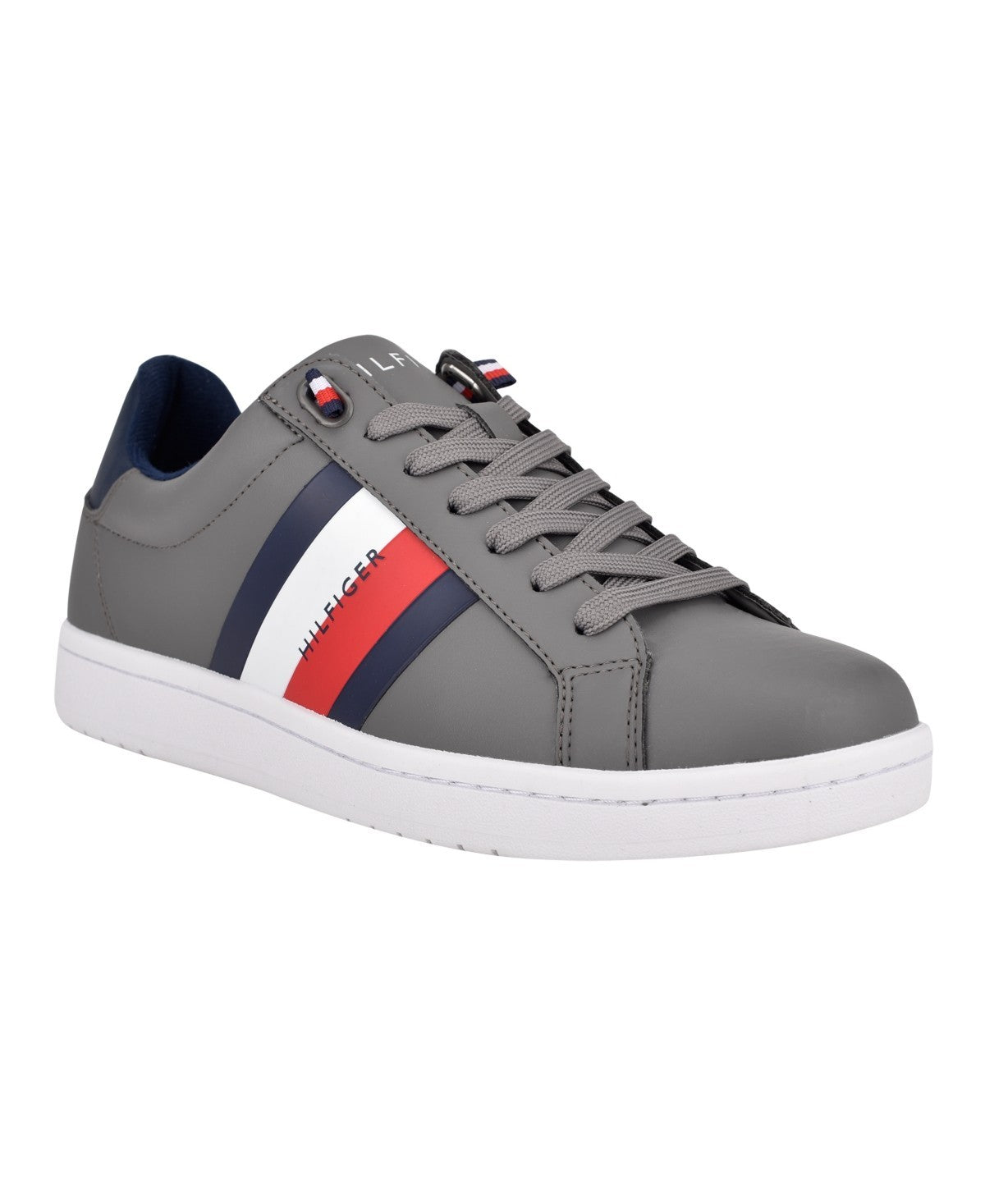 Кроссовки Tommy Hilfiger мужские серые из искусственной кожи, комфортные повседневные туфли VER594 Tommy Hilfiger, серый — фото 2