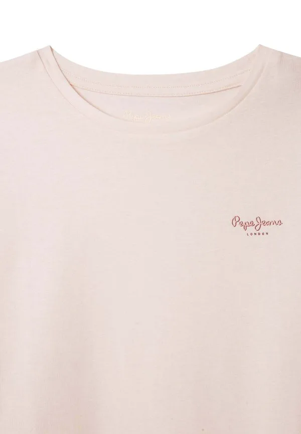 Базовая футболка gigi Pepe Jeans, Soft Pink — фото 3