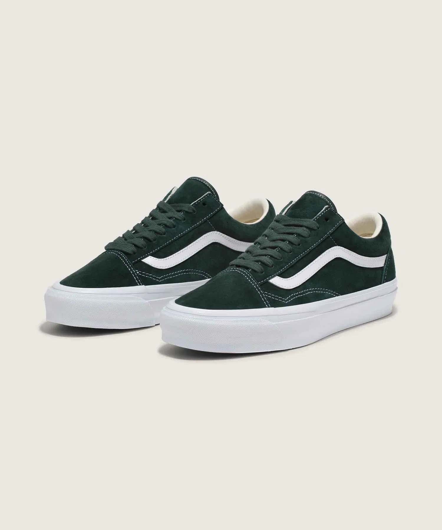 Унисекс кроссовки VANS PREMIUM Old Skool зелёные — фото 2