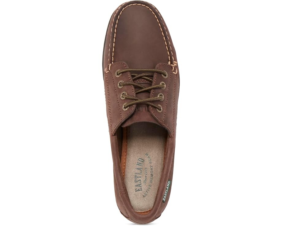 Туфли на плоской подошве Eastland 1955 Edition Falmouth, цвет Bomber Brown Leather — фото 2