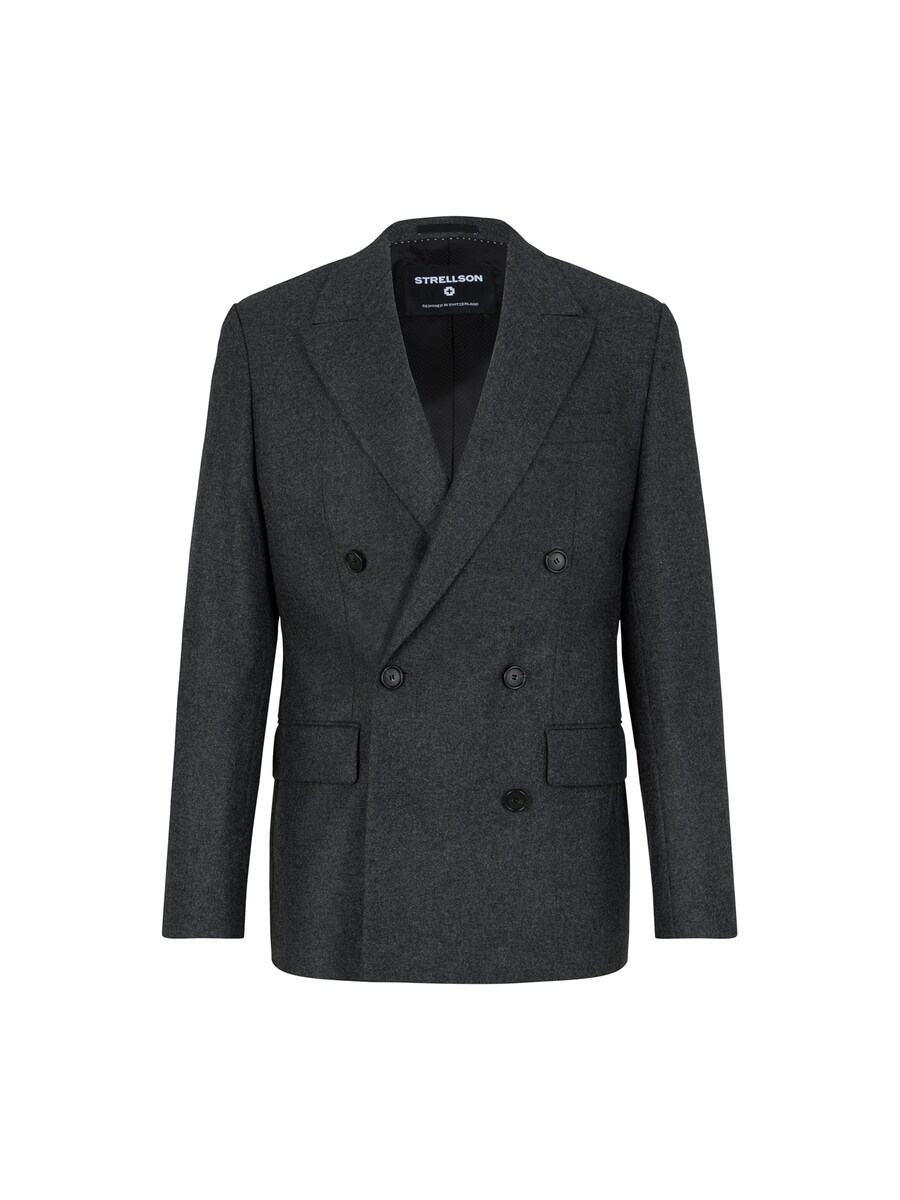 

Куртка STRELLSON Regular fit Suit Jacket Ashton, серый