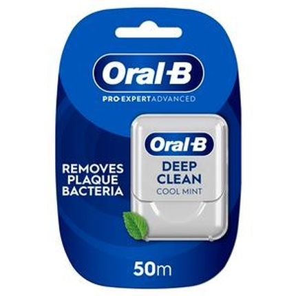 

Зубная нить Pro-Expert Advanced Waxed Floss - Глубокая очистка - Удаление зубного налета - Освежающий мятный вкус Oral-B