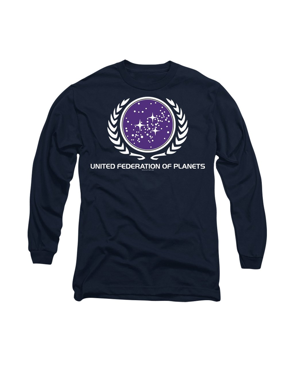 

Футболка с принтом STAR TREK UNITED FEDERATION LOGO Cotton Soul, темно-синий