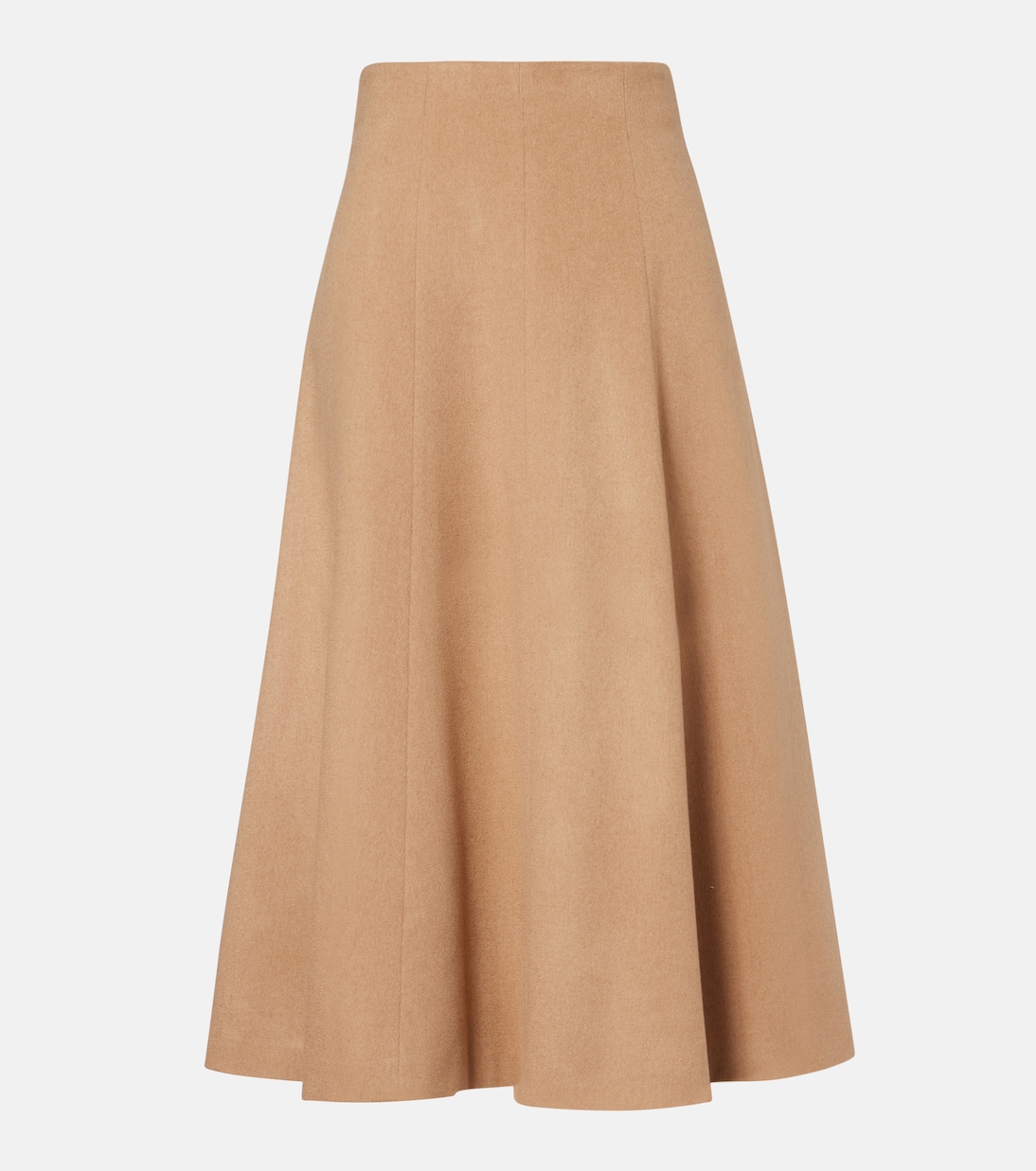 

Женевская юбка миди из верблюжьей шерсти Max Mara, Cammello